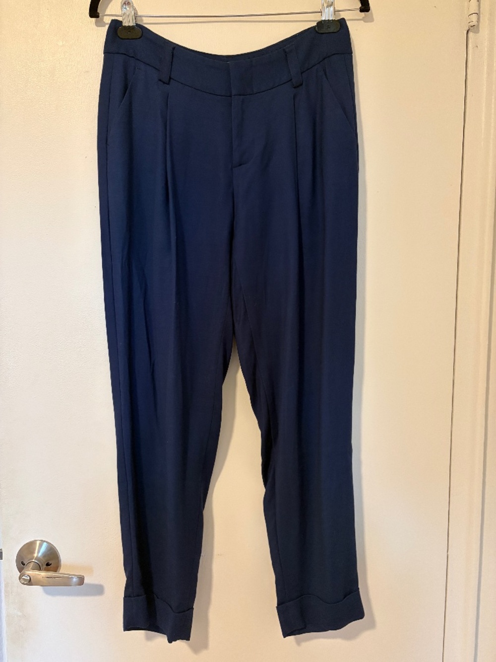 Alice + Olivia Navy trousers Size 4